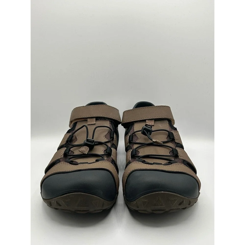 Teva Omnium 2 Men Sz 12 Hiking Sandals Turkish Coffee Brown Closed Toe 1118941